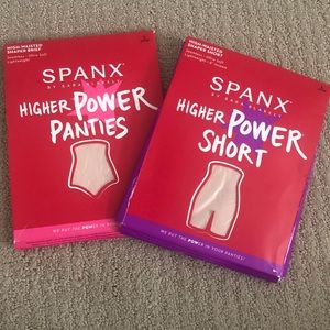Spanx higher power panty and short bundle